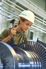 Goerlitz  Deutschland  Produktion von Dampfturbinen bei Siemens