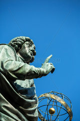 Thorn  Polen  Detailaufnahme des Kopernikus-Denkmal
