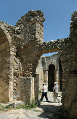 Girne  Tuerkische Republik Nordzypern  St. Hilarion Castle im Besparmak-Gebirge