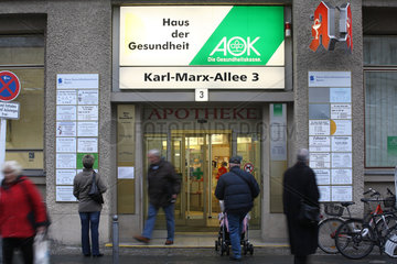 Berlin  Deutschand  AOK-Filiale
