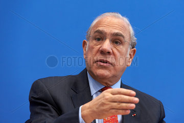 Berlin  Deutschland  Jose Angel Gurria  OECD-Generalsekretaer