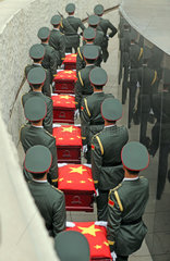 CHINA-SHENYANG-CPV SOLDIERS-REMAINS-BURIAL CEREMONY (CN)