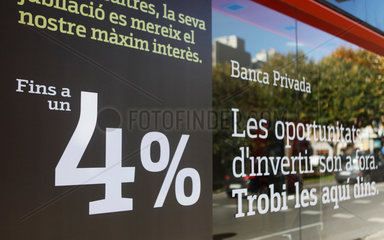Barcelona  Spanien  Filiale der bankinter Bank
