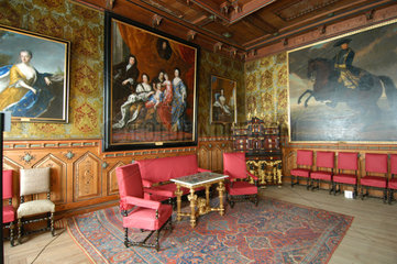 Mariefred  Schweden  Gemaelde im Schloss Gripsholm