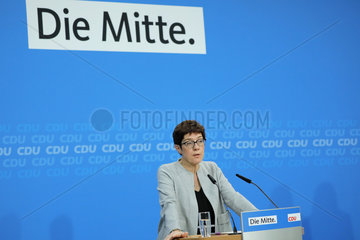 CDU Pressekonferenz nach der Landtagswahl in Bayern
