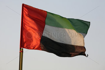Dubai  Vereinigte Arabische Emirate  Nationalflagge
