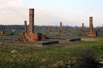 Auschwitz  Polen  Ruinen im Konzentrationslager Auschwitz-Birkenau