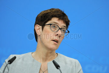 CDU Pressekonferenz nach der Landtagswahl in Bayern