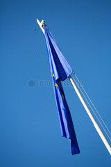 Kischinau  Republik Moldau  EU-Flagge