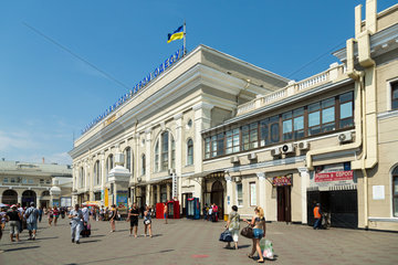 Odessa  Ukraine  Hauptbahnhof von Odessa