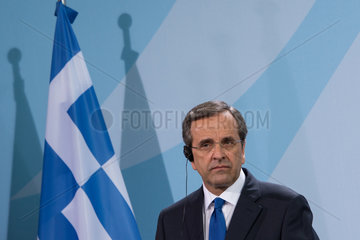Berlin  Deutschland  Andonis Samaras  Ministerpraesident Griechenlands