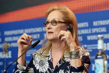 Berlin  Deutschland  Schauspielerin Meryl Streep auf der Berlinale