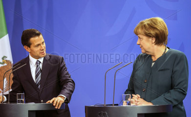 Pena Nieto + Merkel