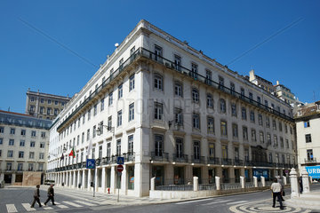 Lissabon  Portugal  Verwaltungsgebaeude der Bank BPI