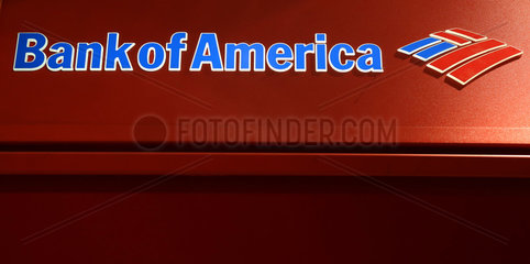 New York  USA  Logo der Bank of America