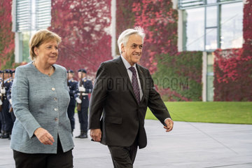 Merkel + Piñera