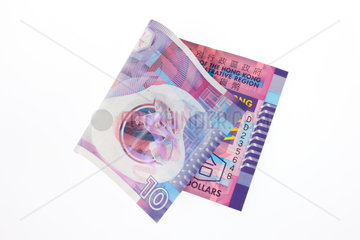 Berlin  Deutschland  10 Hongkong-Dollarschein