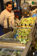 Berlin  Deutschland  Waschautomat fuer Salat auf der Fruit Logistica 2008