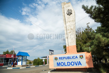 Tudora  Republik Moldau  moldawisch-ukrainischer Grenzuebergang