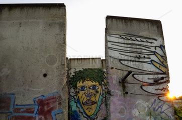 Berlin  Deutschland  Mauerreste Bernauer Strasse