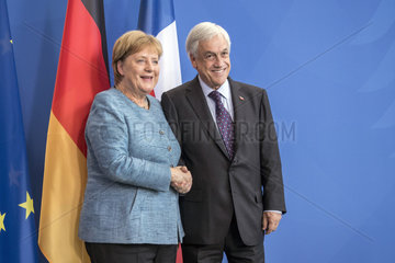 Merkel + Piñera