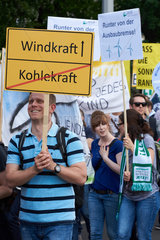 Berlin  Deutschland  Demonstration Energiewende retten