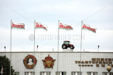 Minsk  Weissrussland  die Minski Traktorny Sawod