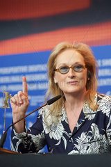 Berlin  Deutschland  Schauspielerin Meryl Streep auf der Berlinale