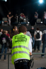 Berlin  Deutschland  ein Security auf der Berlin Music Week 2010