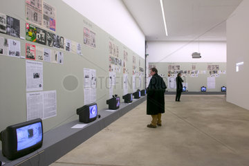 Berlin  RAF Ausstellung in den Kunstwerken