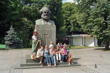 Karl-Marx-Denkmal in Kaliningrad  Russland