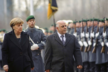 Merkel + Al-Abadi