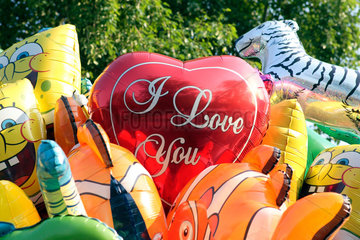 I LOVE YOU-Luftballon