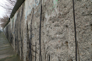 Berlin  Mauerreste an der Niederkirchner Strasse