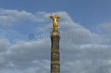 Berlin  Goldengel auf der Siegessaeule