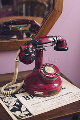 Antique telephone