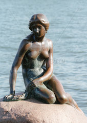 Das Denkmal der kleinen Meerjungfrau in Kopenhagen