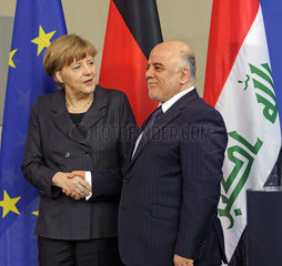 Merkel + Al-Abadi