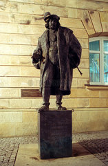 Kulmbach  das Denkmal des Hans von Kulmbach