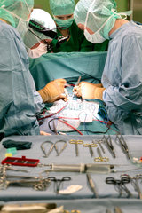 Kiel  Deutschland  Herzoperation bei einem Kind