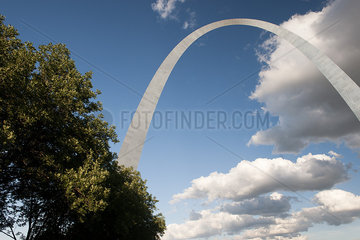 Gateway Arch in St. Louis  Missouri  USA