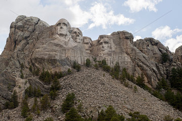 Mount Rushmore National Memorial  South Dakota  USA