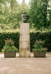 Bueste Richard Wagners von Arno Breker im Festpielpark in Bayreuth  Deutschland