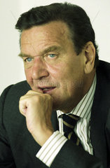 Bundeskanzler Gerhard Schroeder