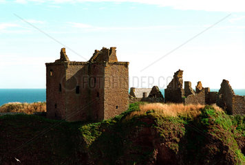 Stonehaven  die Burgruine Dunnottar Castle
