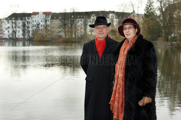 Udo und Heide Simonis  SPD  am See