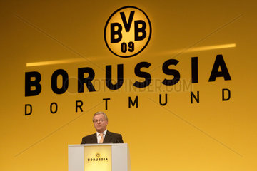 Dr. Gerd Niebaum  Praesident des BVB 09 Borussia Dortmund
