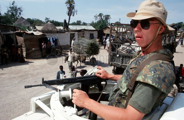 Bundeswehr- UNONSOM 2- Einsatz in Somalia.