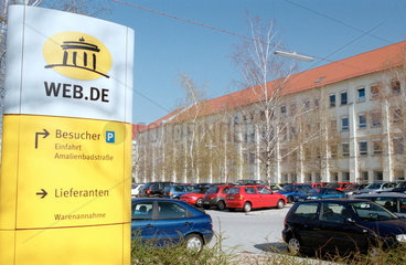 Firmensitz des Unternehmens web.de in Karlsruhe