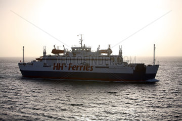 Helsingborg  Schweden  Faehre der HH Ferries